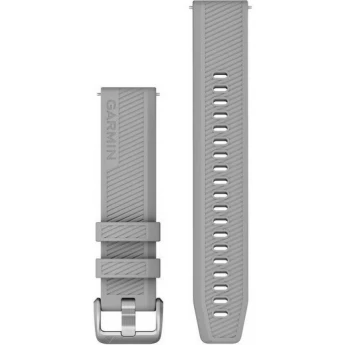 Ремешок GARMIN QUICK RELEASE BANDS (20 MM) GREY WITH STAINLESS STEEL HARDWARE