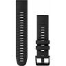 Ремешок GARMIN QUICKFIT 22 BLACK SILICONE 11509